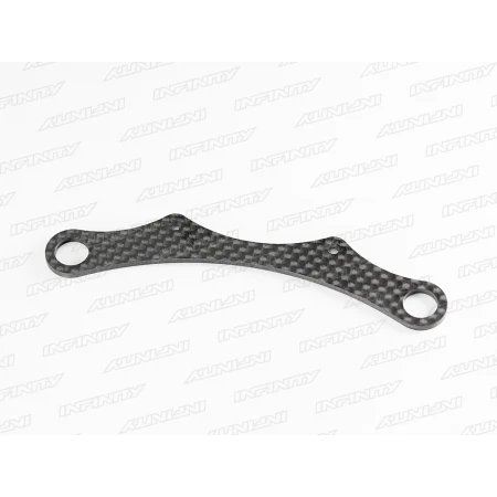 R0274B - CARBON GRAPHITE FRONT BODY MOUNT PLATE (for LONG POST)