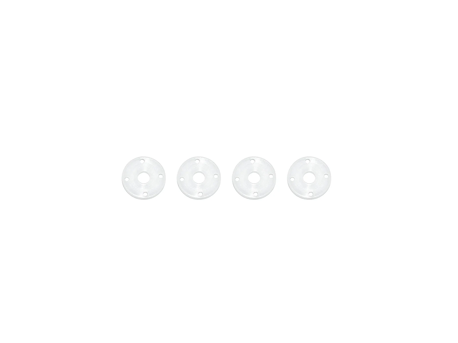 TS053 - SHOCK PISTON 1.2x4 HOLE (4pcs)
